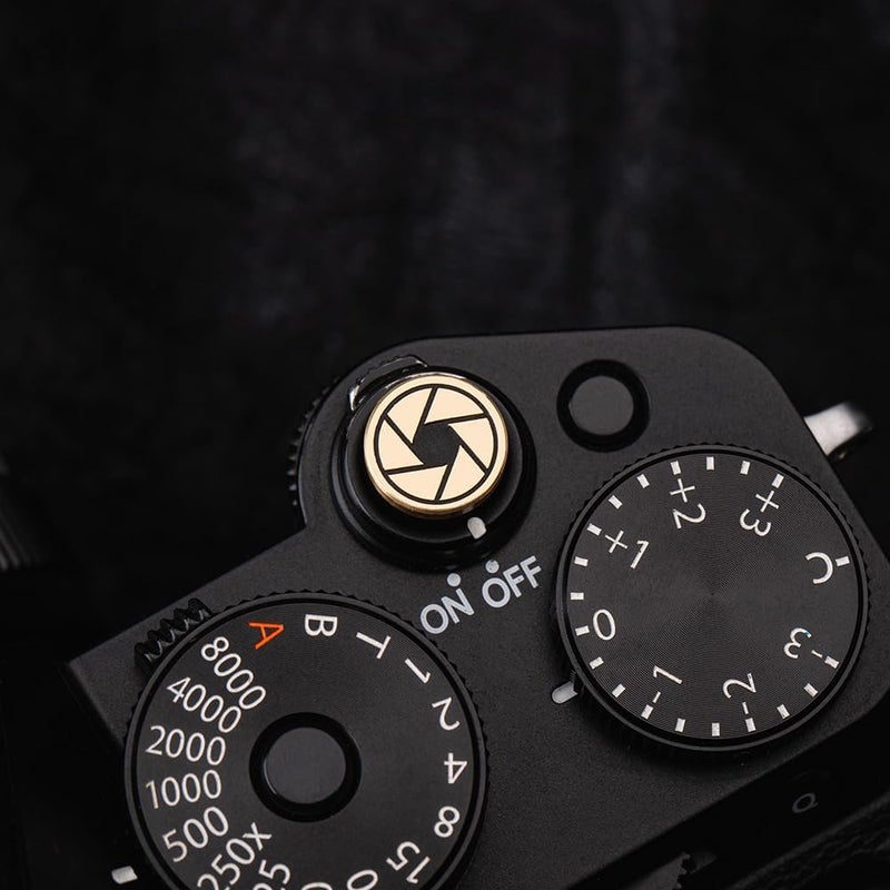 DBZZ Pure Copper Aperture Camera Shutter Button, Suitable for Fuji X100V X100F XE4 XE3 XT5 XT4 XT30 for Nikon ZF ZFC - Image 5